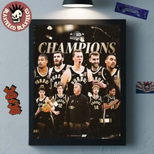 Purdue Boilermakers Men’s Basketball 2026 Big Ten Tournament Champions Home Decor Poster Canvas