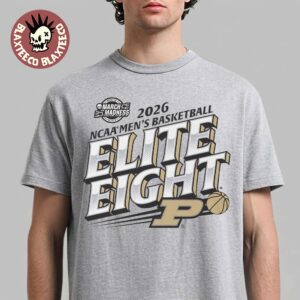 Purdue Boilermakers Men’s Basketball 2026 NCAA March Madness Elite 8 T-Shirt