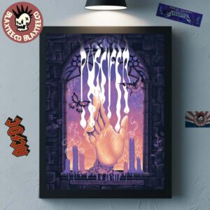 Puscifer Atlanta Georgia 2026 Gig Poster At Coca-Cola Roxy On March 28 2026 Home Decor Poster Canvas