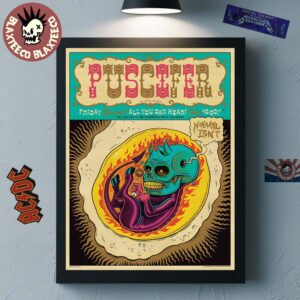 Puscifer Las Vegas Nevada 2026 Venue Poster At The Chelsea At The Cosmopolitan On March 20 2026 The Normal Isn’t Tour Decor Poster Canvas