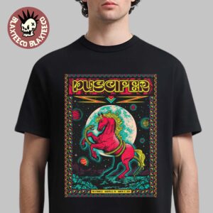 Puscifer Nashville Tennessee 2026 Venue Poster At The Pinnacle On March 27 2026 Space Horse And Snake Art T-Shirt