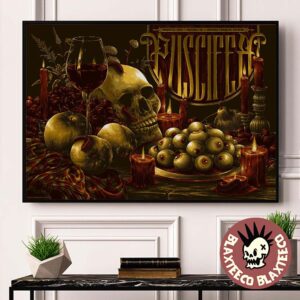 Puscifer Phoenix Arizona 2026 Gig Poster For Show At Arizona Financial Theatre On March 21 2026 Home Decor Poster Canvas