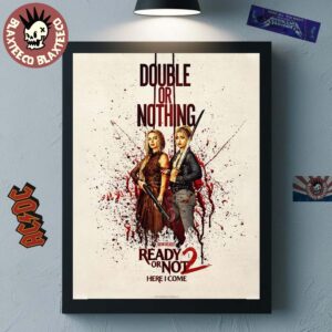 Ready Or Not 2 Here I Come Official Poster Double Or Nothing Home Decor Poster Canvas
