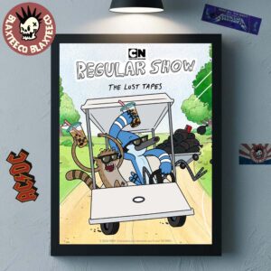 Regular Show The Lost Tapes Coming May 11 On Cartoon Network 2026 Home Decor Poster Canvas