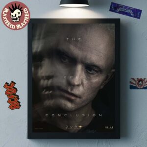 Robert Pattinson As Scytale In Dune 3 The Epic Conclusion Character Poster Canvas For Home Decor