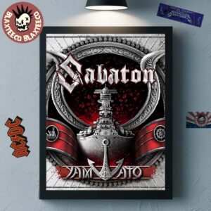 Sabaton New Single Yamato Art Home Decor Poster Canvas