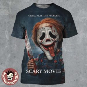 Scary Movie 6 Funny Chucky A Real Playtime Problem Variant All Over Print Shirt
