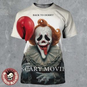 Scary Movie 6 Funny IT Back To Derry Variant All Over Print Shirt