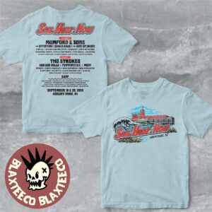 Sea.Hear.Now Festival 2026 Asbury Park New Jersey Merch Waves Lineup T-Shirt