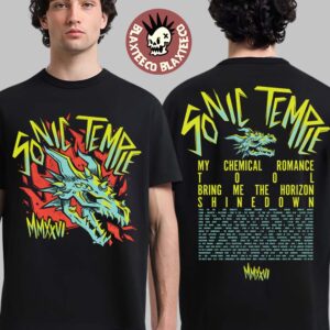 Sonic Temple 2026 Festival Merch In Columbus Ohio At Art And Music Festival From May 14 To 17 2026 Dragon Thorn T-Shirt