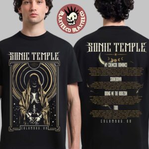 Sonic Temple 2026 Festival Merch In Columbus Ohio At Art And Music Festival From May 14 To 17 2026 Skeleton Night Wish T-Shirt