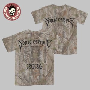 Sonic Temple 2026 Festival Merch In Columbus Ohio At Art And Music Festival From May 14 To 17 2026 Thorn Camo T-Shirt