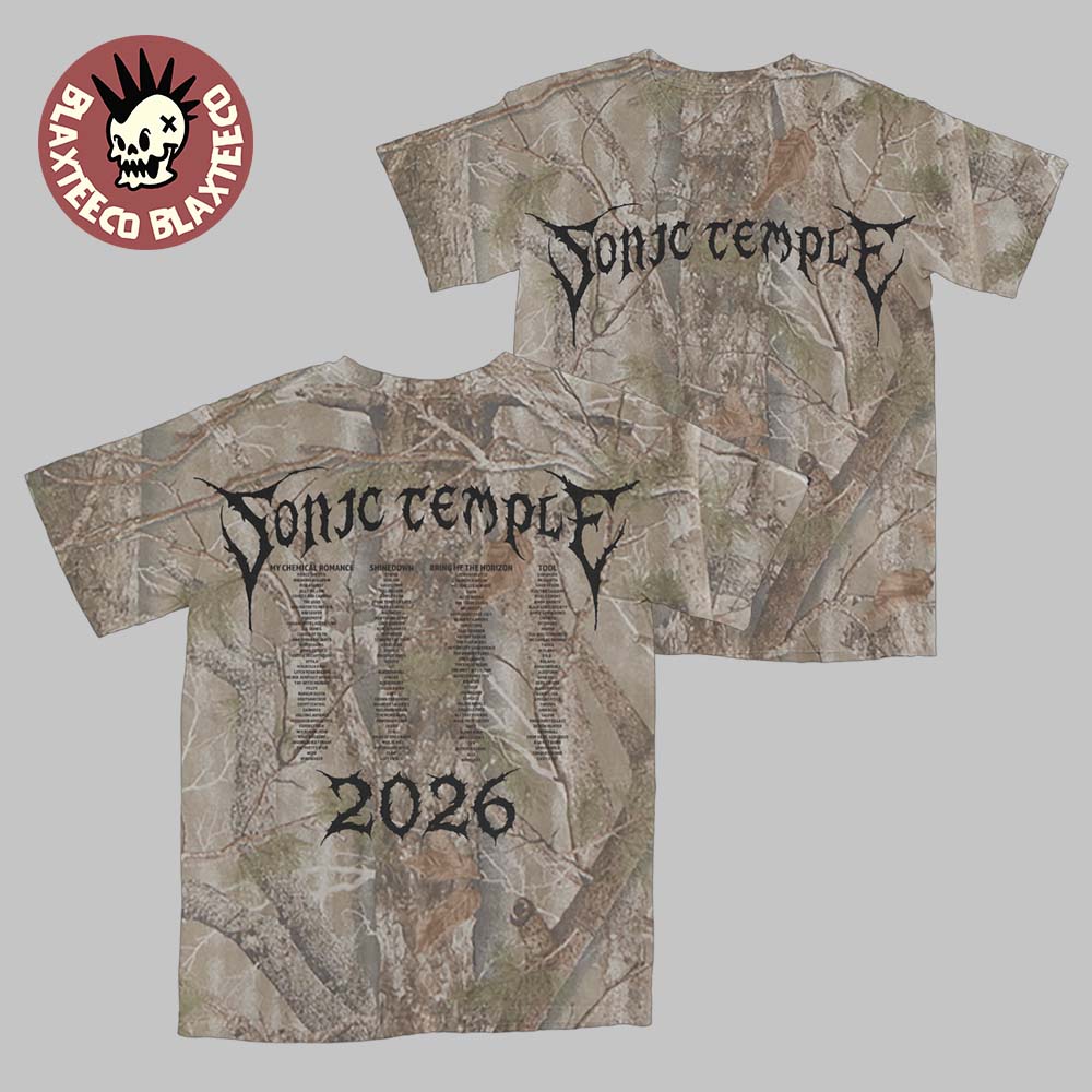 Sonic Temple 2026 Festival Merch In Columbus Ohio At Art And Music Festival From May 14 To 17 2026 Thorn Camo T-Shirt Sonic Temple 2026 Festival Merch In Columbus Ohio At Art And Music Festival From May 14 To 17 2026 Thorn Camo T-Shirt