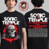 Sonic Temple 2026 Festival Merch In Columbus Ohio At Art And Music Festival On May 14 -17 2026 Skull Demented T-Shirt