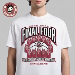 South Carolina Gamecocks Women’s Basketball 2026 NCAA Final Four Jersey Madness T-Shirt