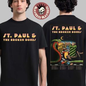 St. Paul And The Broken Bones 2026 North America Tour Schedule Dates Two Sided T-Shirt