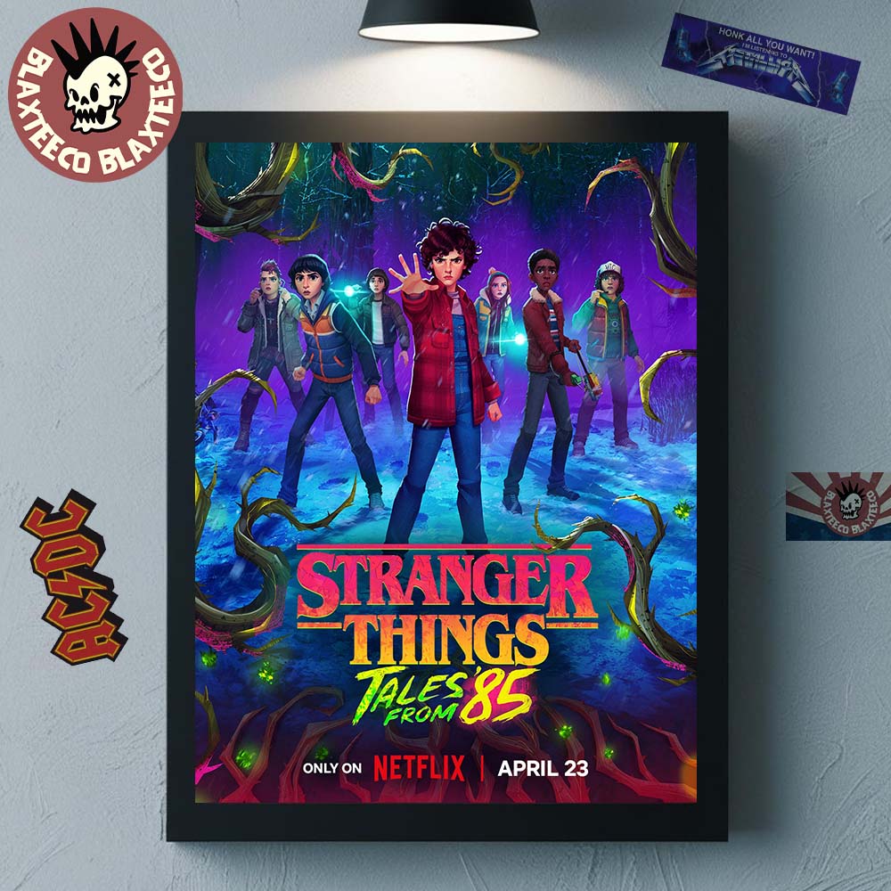 Stranger Things Tales From 85 New Official Poster On Netflix April 23 2026 Home Decor Poster Canvas Stranger Things Tales From 85 New Official Poster On Netflix April 23 2026 Home Decor Poster Canvas