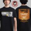 Korn Europe And UK Tour 2026 Schedule Dates Two Sided T-Shirt