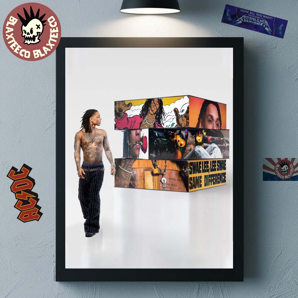 Swae Lee Same Difference Album Cover Poster Canvas Swae Lee Same Difference Album Cover Poster Canvas