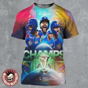 Team Venezuela Baseball 2026 First World Baseball Classic Champions All Over Print Shirt