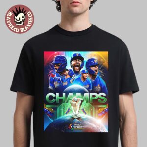 Team Venezuela Baseball 2026 First World Baseball Classic Champions T-Shirt