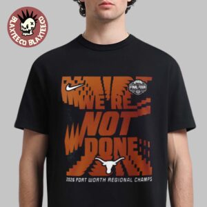 Texas Longhorns Women’s Basketball Nike 2026 NCAA Final Four Locker Room T-Shirt