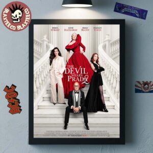 The Devil Wears Prada 2 Official New Poster In Theaters On May 1 2026 Home Decor Poster Canvas