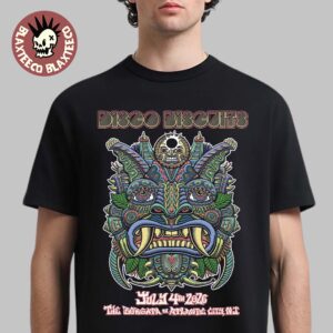 The Disco Biscuits Atlantic City New Jersey 2026 Venue Poster At The Borgata On July 4 2026 T-Shirt