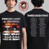 Three Days Grace Alienation 2026 Tour North America Merch One-X T-Shirt
