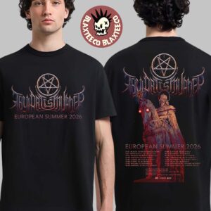 Thy Art Is Murder Year Of The Fire Horse European Summer 2026 Tour Schedule Dates Two Sided T-Shirt