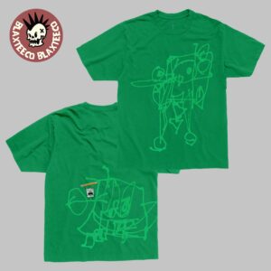 Travis Scott X Spongebob Collection Doodlebob Green T-Shirt