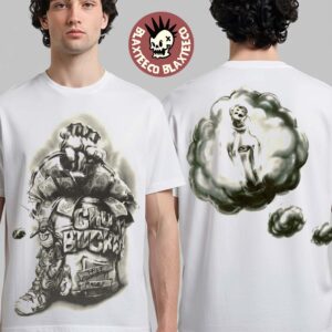 Travis Scott X Spongebob Free Money Chum Bucket T-Shirt