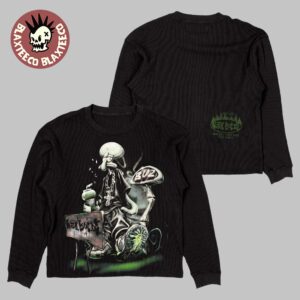 Travis Scott X Spongebob Squilliam Fancyson Rock Bottom Thermal Longsleeve