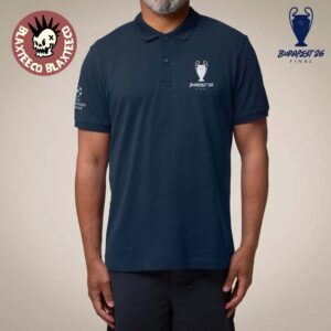 UEFA Champions League Budapest 26 Final Trophy Polo Shirt