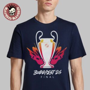 UEFA Champions League Budapest 26 Final Trophy T-Shirt