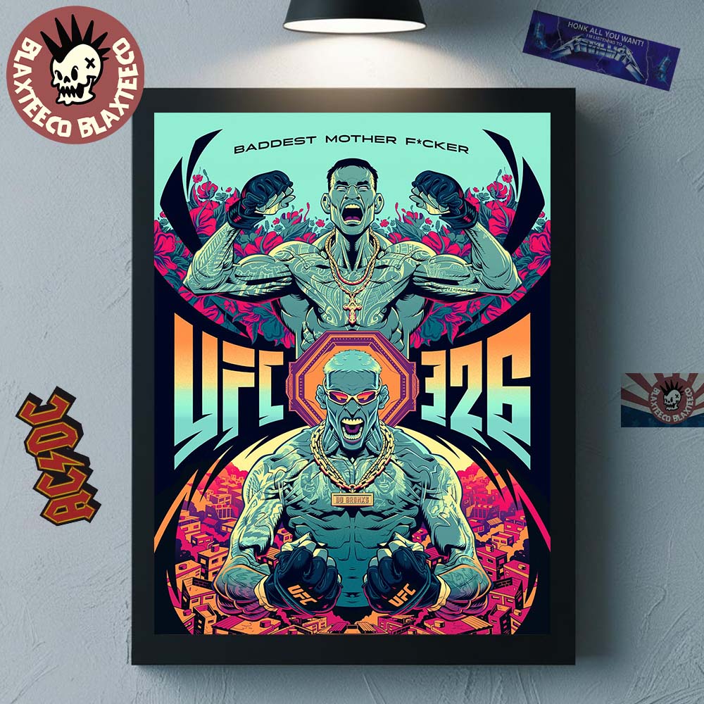 UFC 326 Holloway VS Oliveira 2 On March 7 2026 At T-Mobile Arena Home Decor Poster Canvas UFC 326 Holloway VS Oliveira 2 On March 7 2026 At T-Mobile Arena Home Decor Poster Canvas