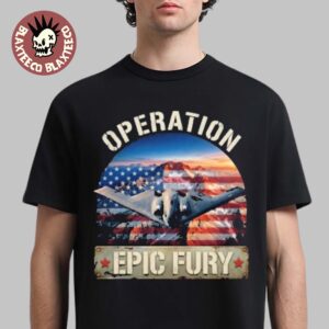 US Strike Iran War US Launch Forces Operation Epic Fury T-Shirt