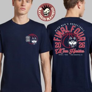 Uconn Huskies Men’s Basketball 2026 NCAA Tournament March Madness Final Four Two Sided T-Shirt