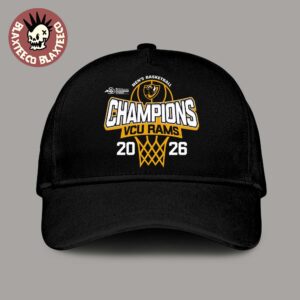 VCU Rams Men’s Basketball 2026 Atlantic 10 Tournament Champions Locker Room Cap Hat Snapback