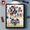 UCLA Bruins Women’s Basketball Back To Back Big 10 Tournament Champions Home Decor Poster Canvas