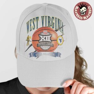 WVU West Virginia Mountaineers Women’s Basketball 2026 Big 12 Tournament Champions Locker Room Cap Hat Snapback