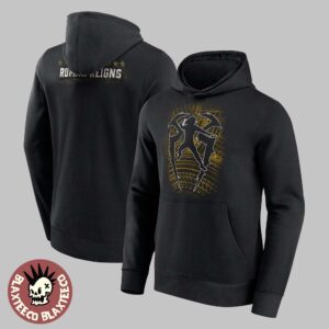 WWE Roman Reigns New Tribal Logo Black Hoodie