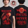 Wacken Open Air 2026 Festival Merch Angry Cow The Anniversary T-Shirt