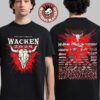 Wacken Open Air 2026 Festival Merch Angry Cow The Anniversary T-Shirt