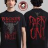 Wacken Open Air 2026 Festival The Anniversary Merch Metal Passport T-Shirt