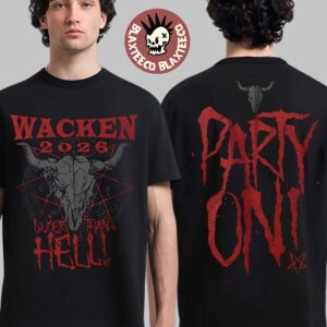 Wacken Open Air 2026 Festival The Anniversary Merch Hell Party T-Shirt