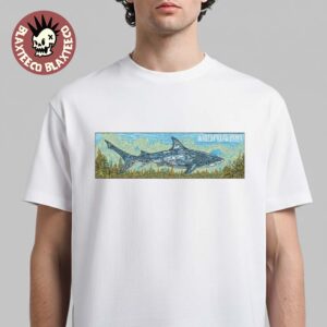 Widespread Panic St Augustine Florida 2026 Event Merch Poster At St Augustine Amphitheatre On March 20-22 2026 The Shark Art T-Shirt