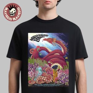 Widespread Panic St Augustine Florida 2026 X Conscious Alliance Event Poster At St Augustine Amphitheatre On March 20-22 2026 Sea Dragon Art T-Shirt