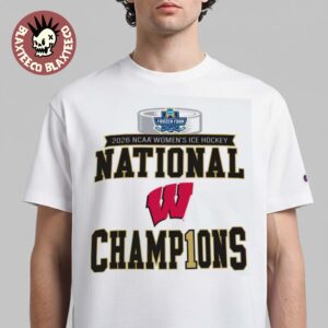 Wisconsin Badgers Women’s Ice Hockey 2026 National Champions Locker Room T-Shirt