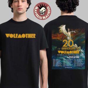 Wolfmother 20 Anniversary Tour 2026 North America Schedule Dates Performing The Debut Album In Full T-Shirt